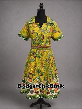 Hand-drawn batik